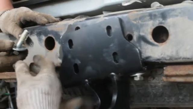Тойота ПРАДО 120 Toyota Land Cruiser Prado 120 установка фаркопа ИМИОЛА смотреть онлайн