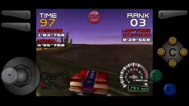N64 Ridge Racer 64 Game: Renegade Expert Extra смотреть онлайн