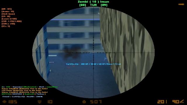 ?Обзор Сервера+Игра? На сервере ZOMBIE ESCAPE - DARK? PROFESSIONAL Counter-Strike 1.6 №62 смотреть онлайн