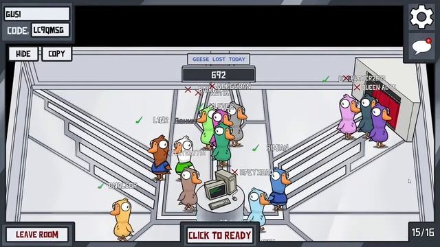 Новая Steam игра Goose Goose Duck. Я ТУТ НЕ ПРИ ЧЁМ!!! смотреть онлайн