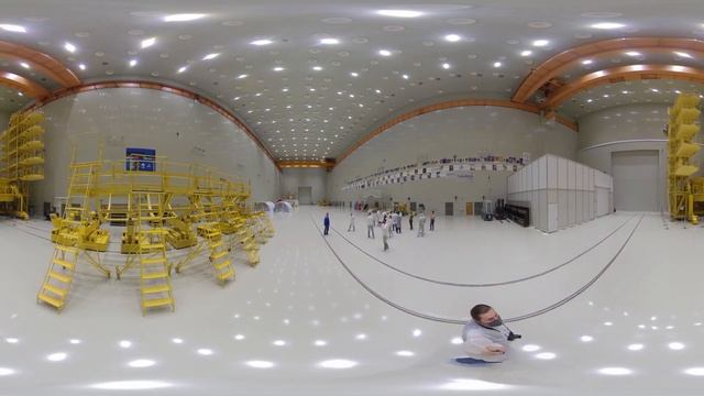 Байконур. МИК "Протонов". 360° смотреть онлайн