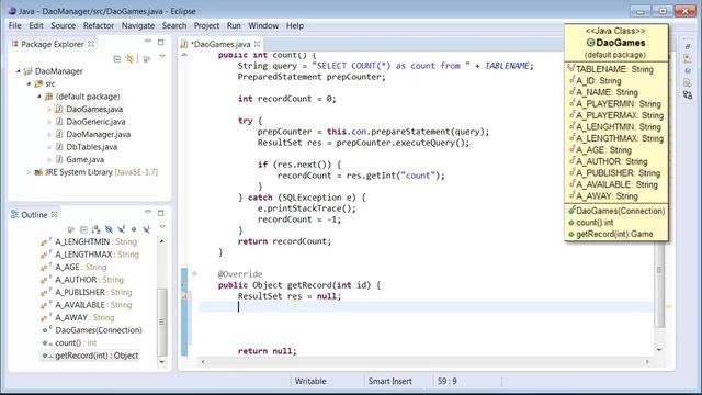 #003 - Data Access Objects in Java смотреть онлайн