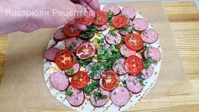 Взял ЛАВАШ и КОЛБАСУ! И приготовил шикарную закуску на скорую руку. Бери и делай! смотреть онлайн