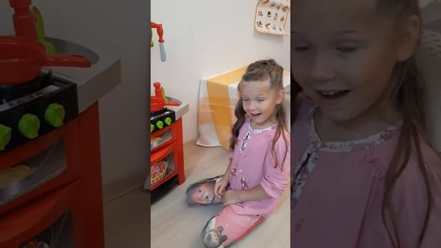 Электронная детская кухня со звуком, светом и водой. Smart Kitchen 91 см смотреть онлайн