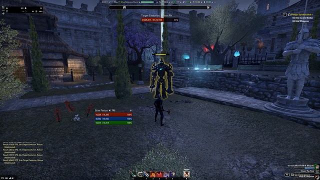 Как поднять ДПС в ESO - The Elder Scrolls Online (старое название: "Как приручить скелета?") смотреть онлайн