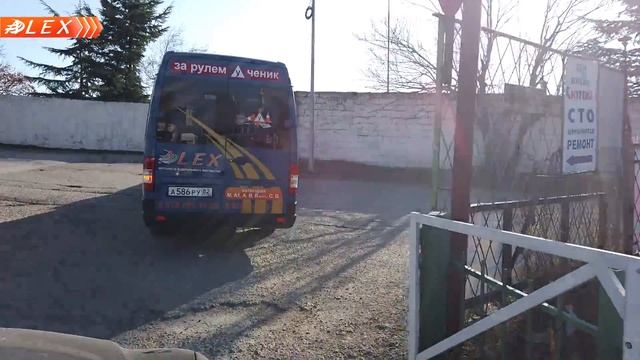 Девушка за рулём автобуса! Видео с экзамена на категорию 