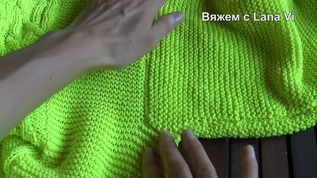 Как вязать пуловер/свитер спицами: 2 МК. Вязаный пуловер с узором араны. Вязаные пуловеры спицами смотреть онлайн