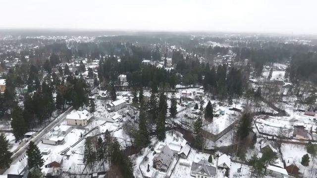 Лубья с высоты от Мельничного ручья до парка Кенша смотреть онлайн