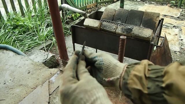 Кухонный нож своими руками (сталь Х12МФ). Закалка в домашних условиях. смотреть онлайн