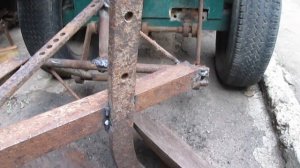 Самодельный дисковый плуг