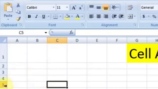 How to Cell Address Microsoft Excel in Urdu/Hindi смотреть онлайн