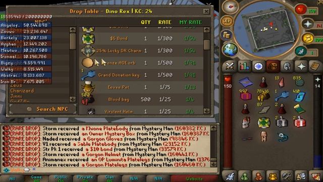 Stellar RSPS: *Zones Grind is Real* My Dragon AOE Orb is Broken OP! +HUGE Giveaway смотреть онлайн