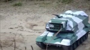 Советский лазерный танк 1К17 "Сжатие"