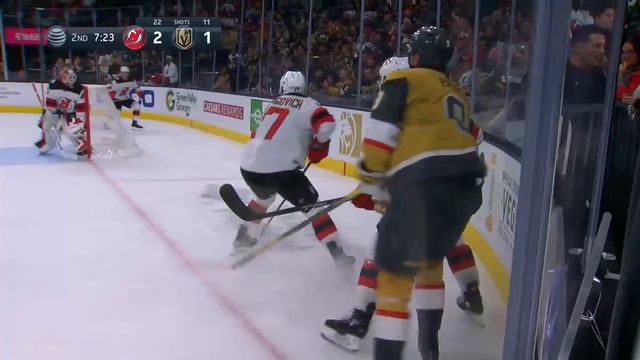 Ivan Barbashev assists on two Marchessault's goals vs Devils (3 mar 2023) смотреть онлайн