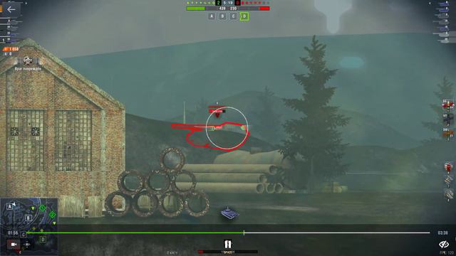 World of Tanks Blitz 2021 FV 4005 смотреть онлайн