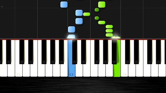 Mozart - Eine Kleine Nachtmusik - EASY Piano Tutorial by PlutaX -Synthesia смотреть онлайн
