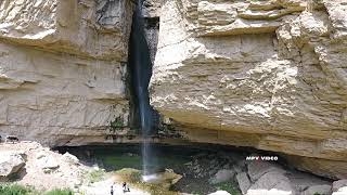 Водопад в высокогорном поселке Гуниб ~ Дагестан Россия смотреть онлайн