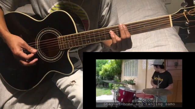 STAY AT HOME by "KUERDAS" ( guitar cover ) смотреть онлайн
