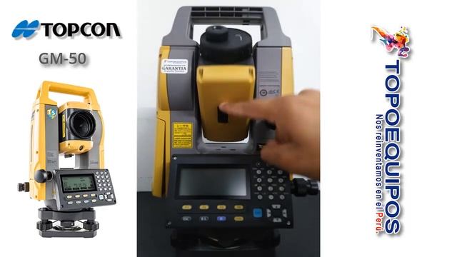 ESTACIÓN TOTAL - TOPCON - GM-50 - TUTORIAL 01/12 - PARTES DEL EQUIPO смотреть онлайн