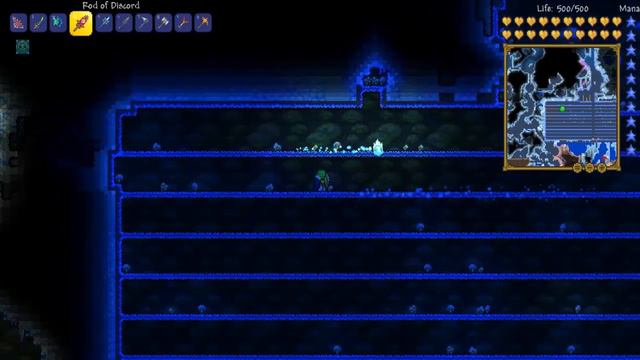 Terraria 1.2.4 - Bait Farm - Truffle worms, grasshoppers, and worms смотреть онлайн
