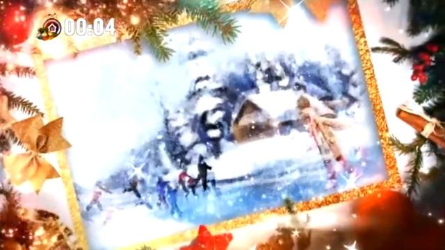 Новогодняя заставка (ТРК "Наш дом", (г. Пенза), 2020-2021) Дети на коньках смотреть онлайн