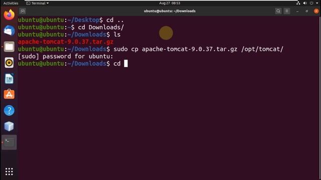 Apache Tomcat 9.0.37 |Tomcat | Installing softwares on Ubuntu 20.04 LTS | opensource | webtechnolog смотреть онлайн