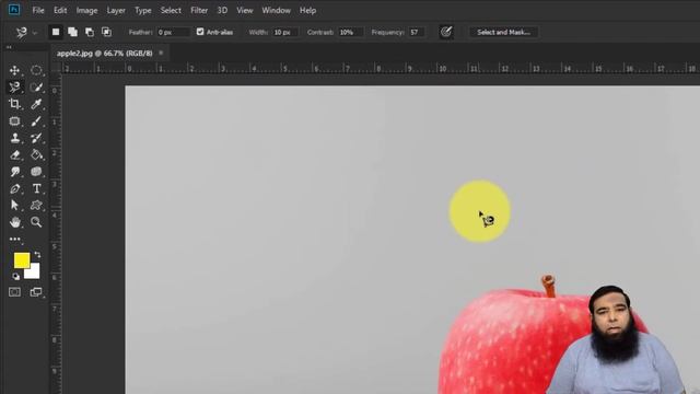 Adobe Photoshop Tutorial Urdu / Hind - Magnetic Lasso Tool 07. смотреть онлайн