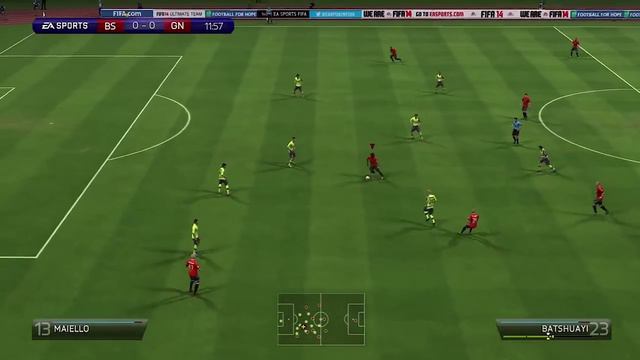 FIFA 14 Best Young Players - Batshuayi Review - Best Striker! Beast Longshots! смотреть онлайн