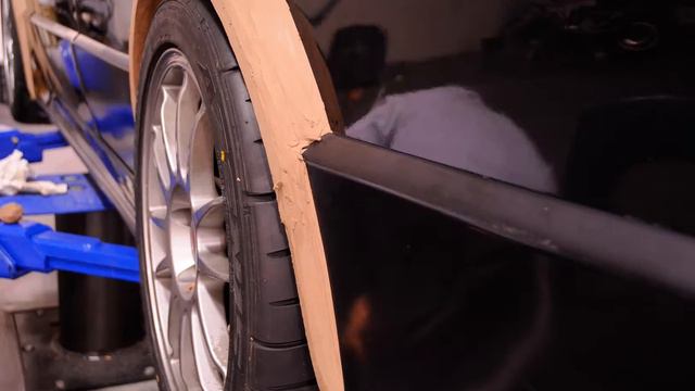 Mercedes Benz 190E fender flare clay modelling смотреть онлайн