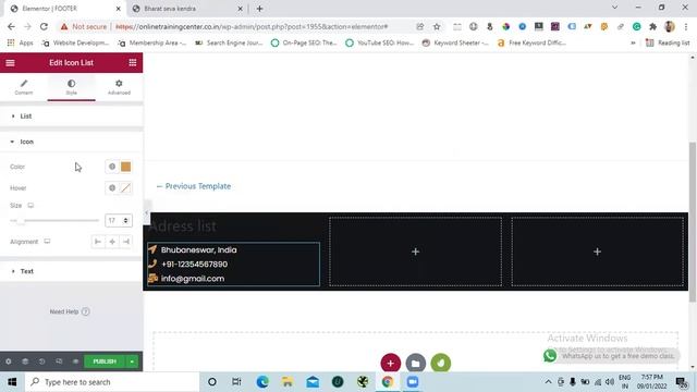 How to Design Footer (without plugin) | Custom footer | WordPress website designing | WordPress смотреть онлайн