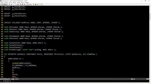 [Network] Winsock - Socket I/O Model (WSAAsyncSelect), Chat on windows made by C/C++ смотреть онлайн