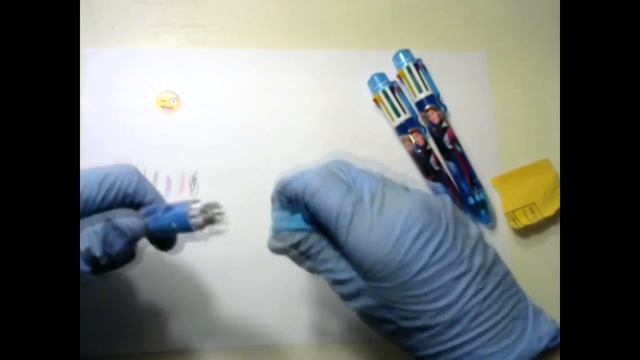 Старый видос ( Май ) Ручка 9 цветов за 33 рубля! смотреть онлайн