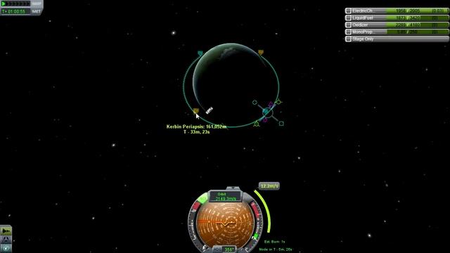 Kerbal Space Program 0.18 - #08 - Maneuver Nodes смотреть онлайн