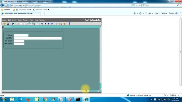 How to set oracle forms applet size runtime or open a form in full Screen mode смотреть онлайн