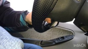 Как обшить руль кожаной оплёткой . Китайский чехол оплетка на руль с алиэкспресс Перетяжка руля.