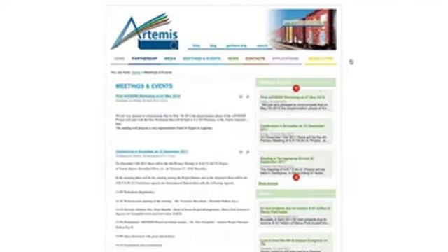 Presentation of ARTEMIS-Project - Workshop Paris, 06 June 2012 смотреть онлайн