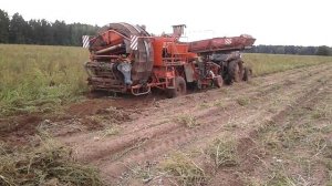 Чудо-машина СССР Картофель копают ККУ-2