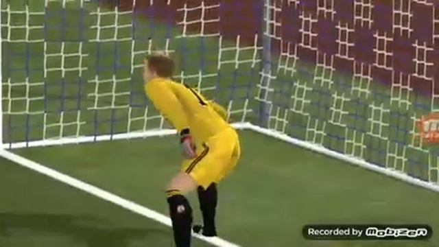 Как бить кручёный удар в Dream League Soccer смотреть онлайн