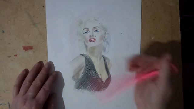 Рисуем Мэрлин Монро смотреть онлайн