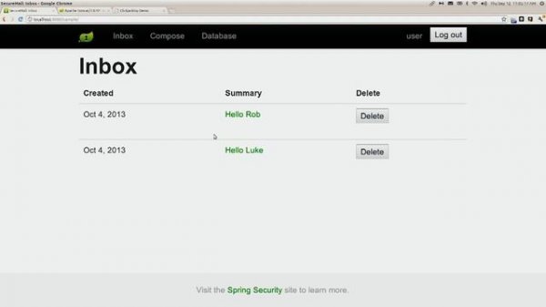 Getting Started with Spring Security 3.2