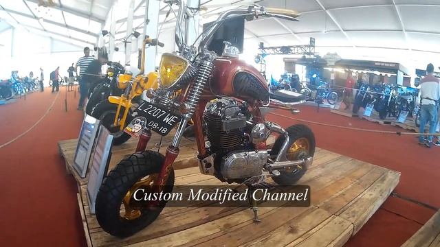 Modif Honda CG 125 Custom Japstyle Honda Monkey Replica смотреть онлайн
