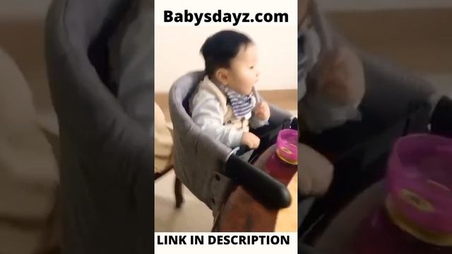 Fold-Flat Storage Portable Baby Feeding Seat, High Load Design, Attach To Fast Table Chair Removabl