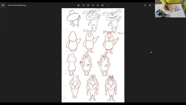 Рисуем героев мультфильма Финик▶ Рисование героев мультфильмов смотреть онлайн