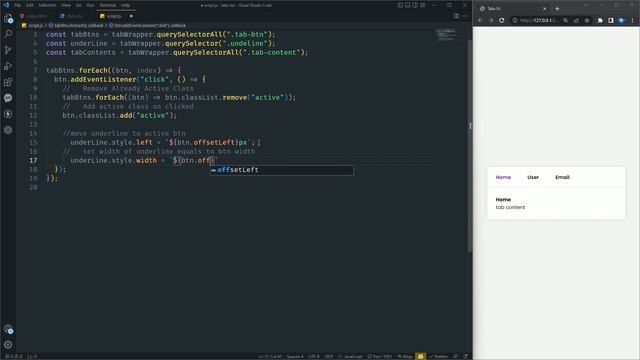 How to Create Responsive Tabs using HTML CSS | Tabs with nice Transition смотреть онлайн