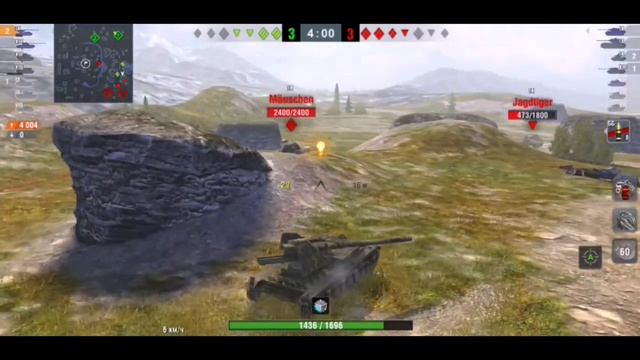 ?8200 урона на WT Auf Pz. IV - Топовый бой от агрессивного статиста? | WoT Blitz