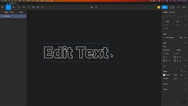 How to Outline Text in Figma смотреть онлайн