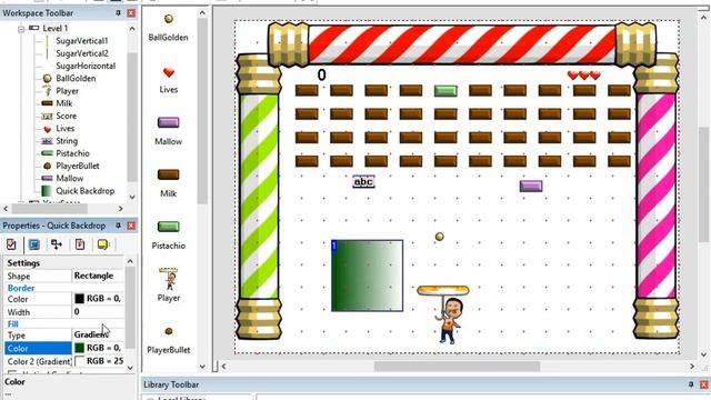 Clickteam Fusion 2.5 - adding a Quick Backdrop смотреть онлайн
