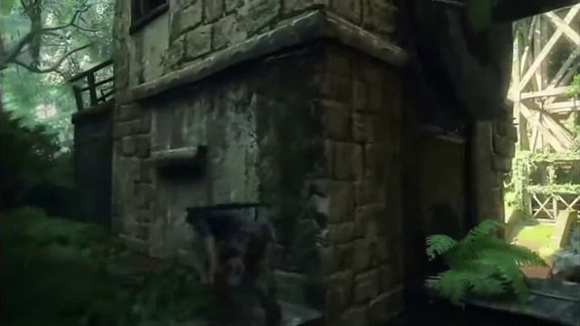 анчартед 4 путь вора Нейт и Елена пытаются найти место где можно наверно поставить машину смотреть онлайн