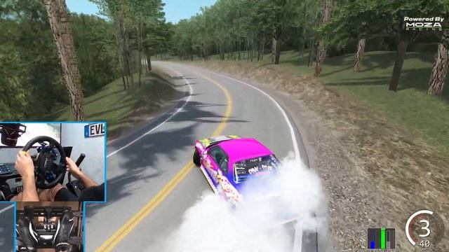 Stay in your lane drift challenge / Tail of the Dragon / s13 Origin Aggressive Naoki смотреть онлайн