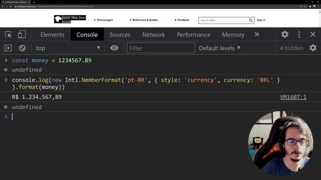 Formatando número em dinheiro com JS puro смотреть онлайн